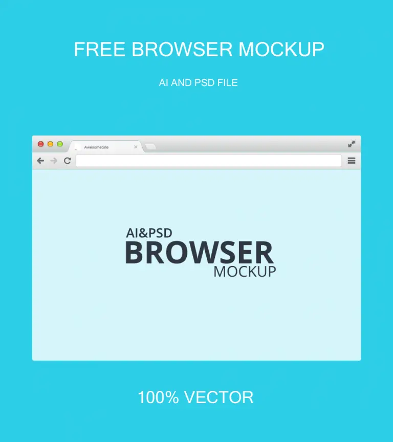 26 Free Handpicked Web Browser PSD AI Mockups - PSD Templates Blog