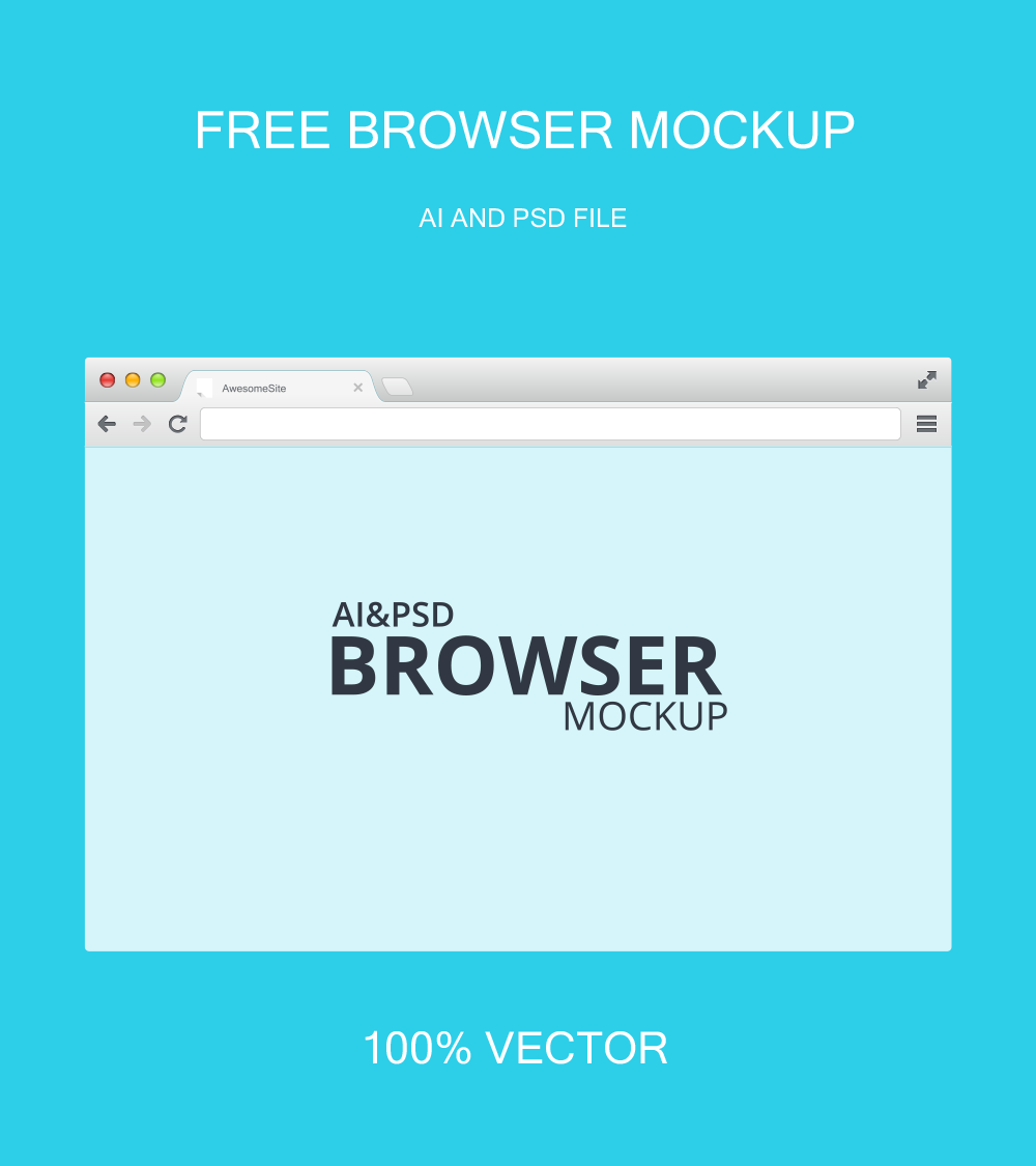 26 Free Handpicked Web Browser PSD AI Mockups   PSD Templates Blog