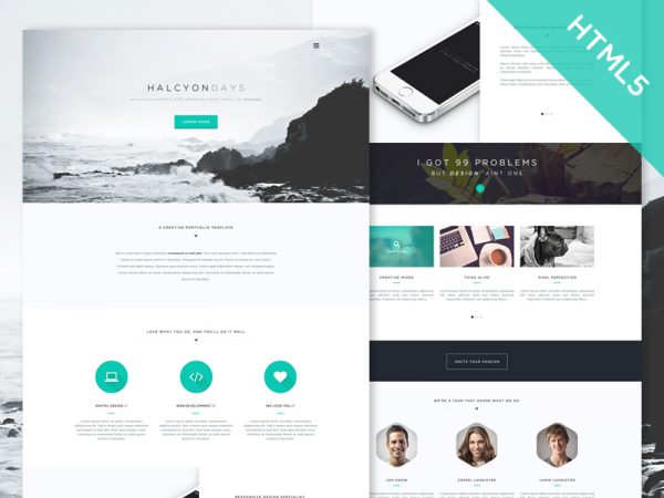 62 Free Bootstrap 3 HTML5 And CSS3 Website Templates