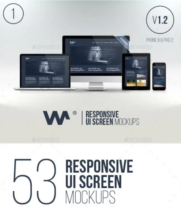 Download 25+ Best Screen Mockup PSD Templates For Designers - PSD Templates Blog