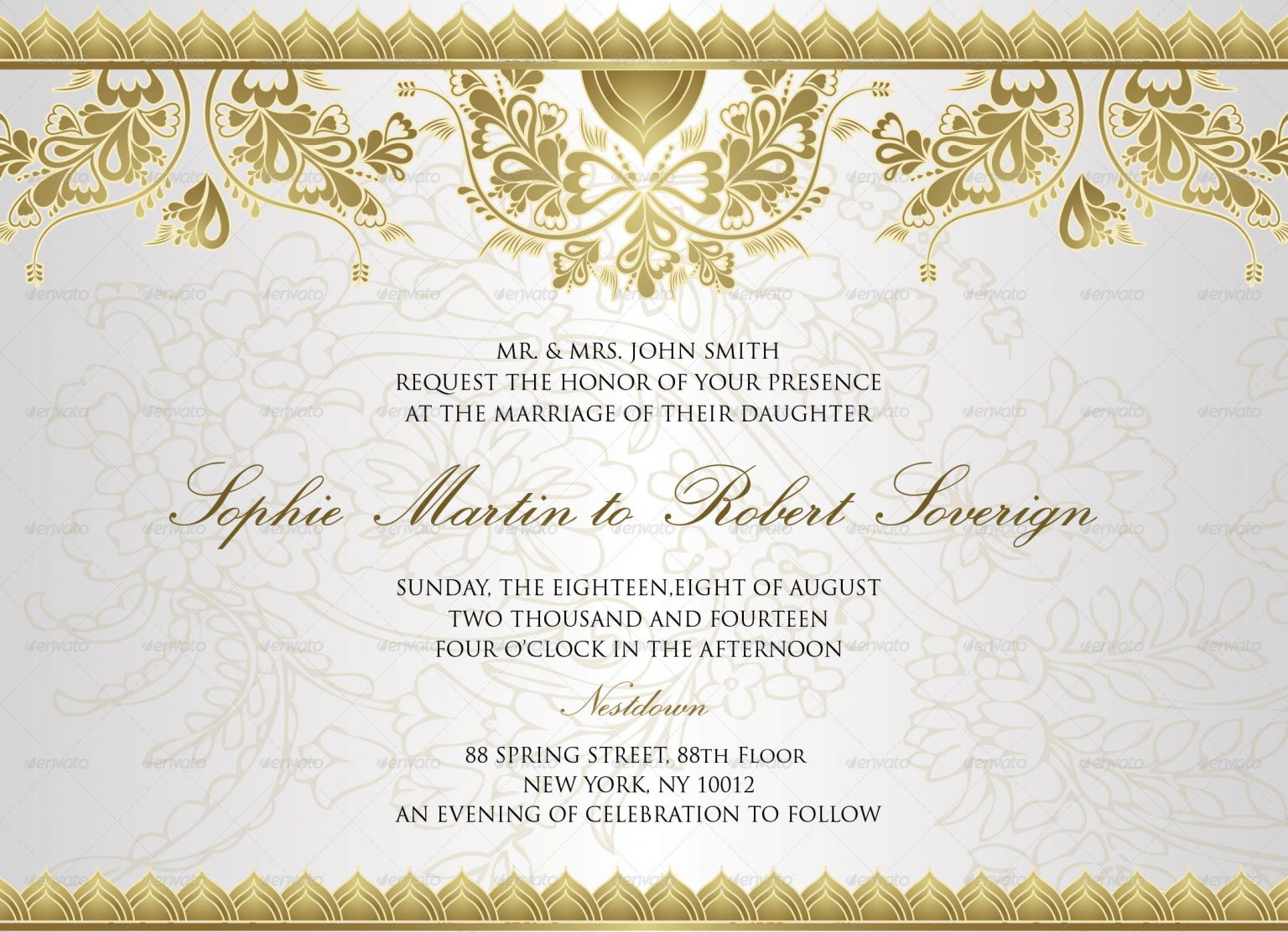 37+ Awesome PSD & InDesign Wedding Invitation Template Designs ...