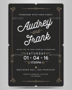 37+ Awesome PSD & InDesign Wedding Invitation Template Designs For