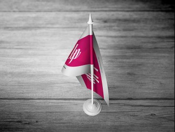 Download 21+ Realistic PSD Flag Mockup Designs to Showcase Your ...