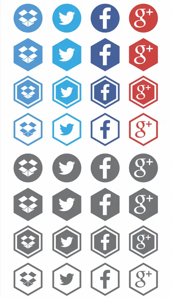 500+ Best Social Media Icons PSD AI PNG SVG EPS Formats - PSD Templates