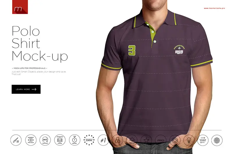 Download 22+ Polo Shirt Mockups: A Valuable Design Assistant - PSD ...